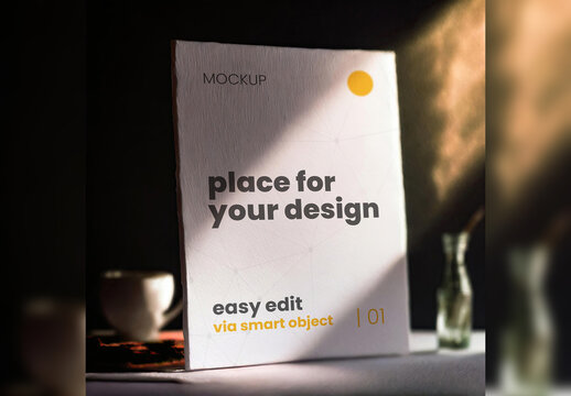 Painting Mockup inside another Painting 02 Generative Ai