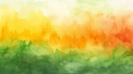 Fototapeta premium Abstract Watercolor Landscape Generative AI