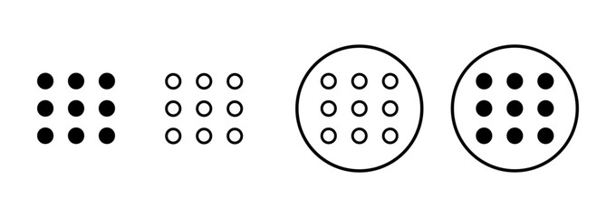 Menu Icon vector isolated on white background. web menu icon