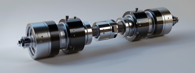 3D Rendered Analyzer Device Measuring Mechanical Frequency