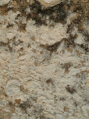 White paint layer on glass wall, background texture