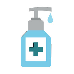 Hand sanitizer icon clipart avatar logotype isolated vector illustration