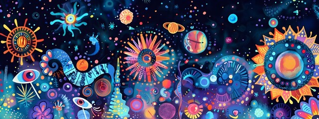 Captivating of Circadian Rhythm Depicting Biological Processes Occurring at Different Frequencies