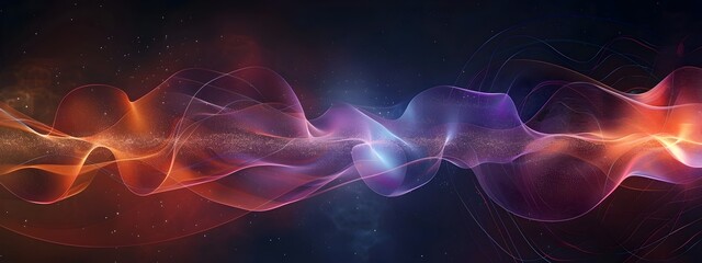Obraz premium of Beat Frequency Phenomenon