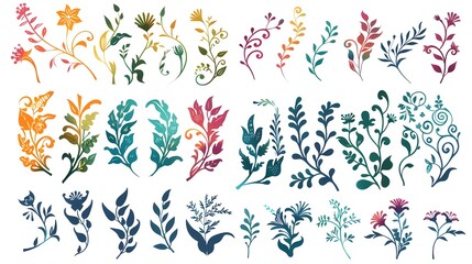 pattern with flowers