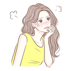 女性・女の子のイラスト素材