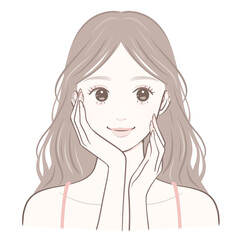 女性・女の子のイラスト素材