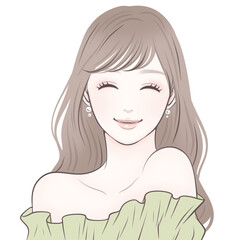 女性・女の子のイラスト素材