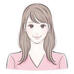 女性・女の子のイラスト素材