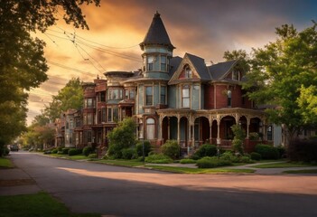 Fototapeta premium old castle in the night
