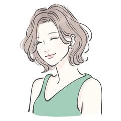 女性・女の子のイラスト素材