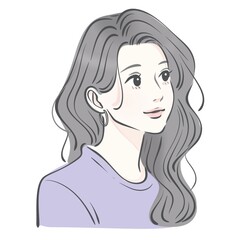 女性・女の子のイラスト素材