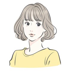 女性・女の子のイラスト素材