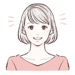 女性・女の子のイラスト素材