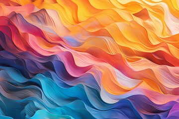 Fototapeta premium Abstract Background with Colorful Gradients and Movement 
