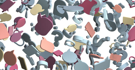 Approved email and spam message displayed on a futuristic interface