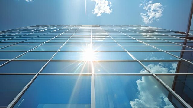 The windows of the building are rep with shatterresistant glass to reduce the risk of injuries during an earthquake.