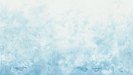Fototapeta premium abstract watercolor painting blue sky and beautiful cloudscape for background. Abstract blurry defocused and grainy blue sky shades Watercolor background. Beautiful grunge blue background with space a