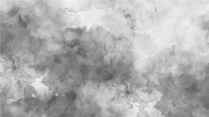 Black watercolor background for textures backgrounds and web banners design. Gray-scale watercolor macro texture background. Abstract aquarelle texture black and white backdrop pictured. abstract stai