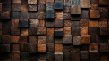 Intricate closeup of rectangular shapes with geometric patterns, creating a structured and orderly background texture.