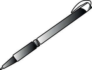 Free pen line art, balck eps,vector.eps