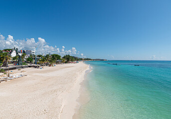 Playa del Carmen Beach in Mexico