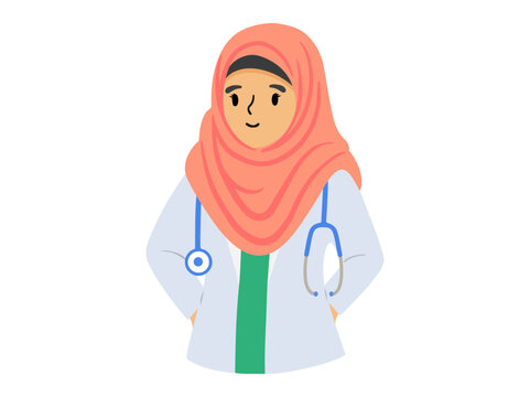 APD Uniform Female Doctor Illustration