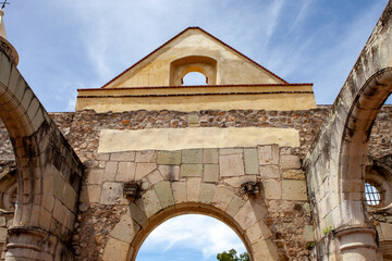 Ruins of Ex-monastery of Santiago Apóstol,  Cuilapan de Guerrero, Oaxaca, Mexico