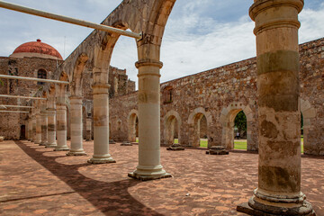 Ruins of Ex-monastery of Santiago Apóstol,  Cuilapan de Guerrero, Oaxaca, Mexico