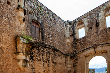 Ruins of Ex-monastery of Santiago Apóstol,  Cuilapan de Guerrero, Oaxaca, Mexico