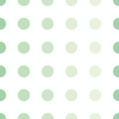 Green dot seamless pattern and background.