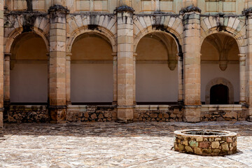 Ruins of Ex-monastery of Santiago Apóstol,  Cuilapan de Guerrero, Oaxaca, Mexico