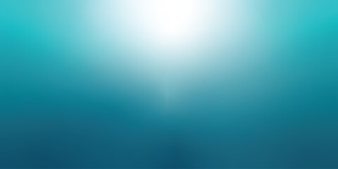 Beautiful underwater gradient background with sunlight. Abstract blue ocean gradient background. Vector illustration