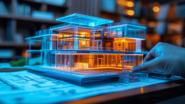 Innovative 3D Architectural Design and Building Information Modelling in Modern Construction