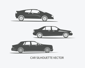 car silhouettes design