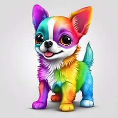 Rainbow Chihuahua Delight
