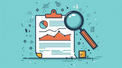 Research Report Writing A  minimal illustration of a digital document labeled Research Report