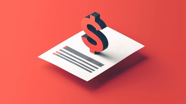 Research Funding document with a dollar sign representing research grants