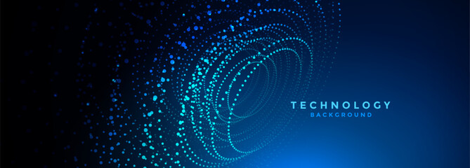 abstract digital technology dotted background for cyber research