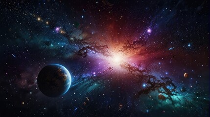 A universe with realistically dazzling and fascinating planets