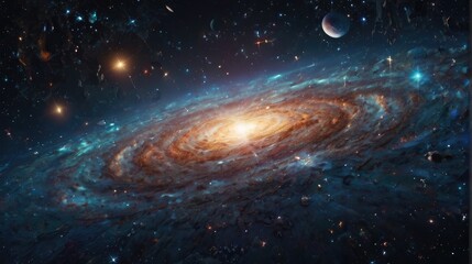 A universe with realistically dazzling and fascinating planets