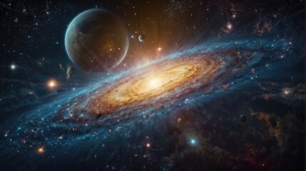 A universe with realistically dazzling and fascinating planets