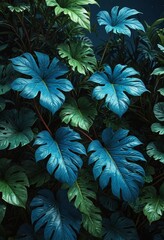 Tropical Jungle Leaves