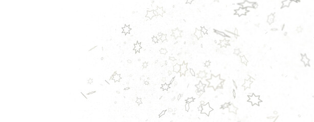 Celestial Christmas Plummet: Dynamic 3D Illustration of Falling Festive Celestial Objects