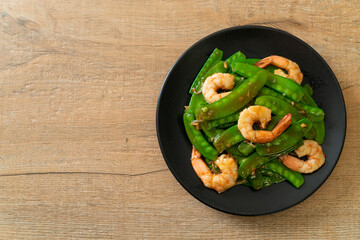 Stir-Fried Green Peas with Shrimp