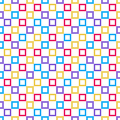 A contemporary and visually appealing pattern featuring geometric square, shapes and patterns. Perfect for adding a modern and stylish touch to your designs.