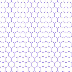 Fototapeta premium A perfectly symmetrical hexagon pattern of balance and harmony. Perfect for adding a modern and stylish touch to your designs.