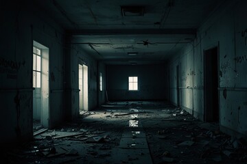 old abandoned factory