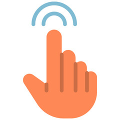 Obraz premium flick flat icon
