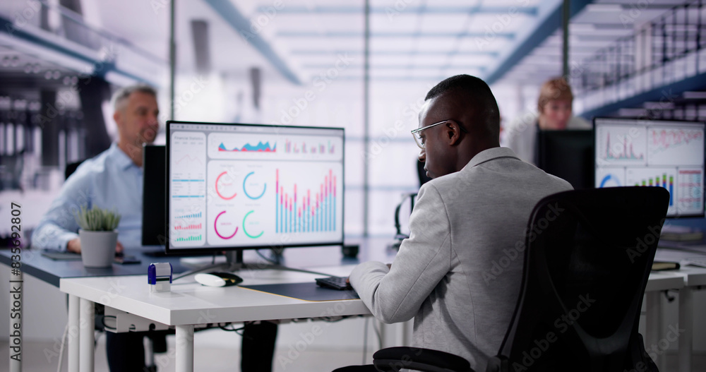 Aufkleber Data Analyst Using Data Analytics KPI